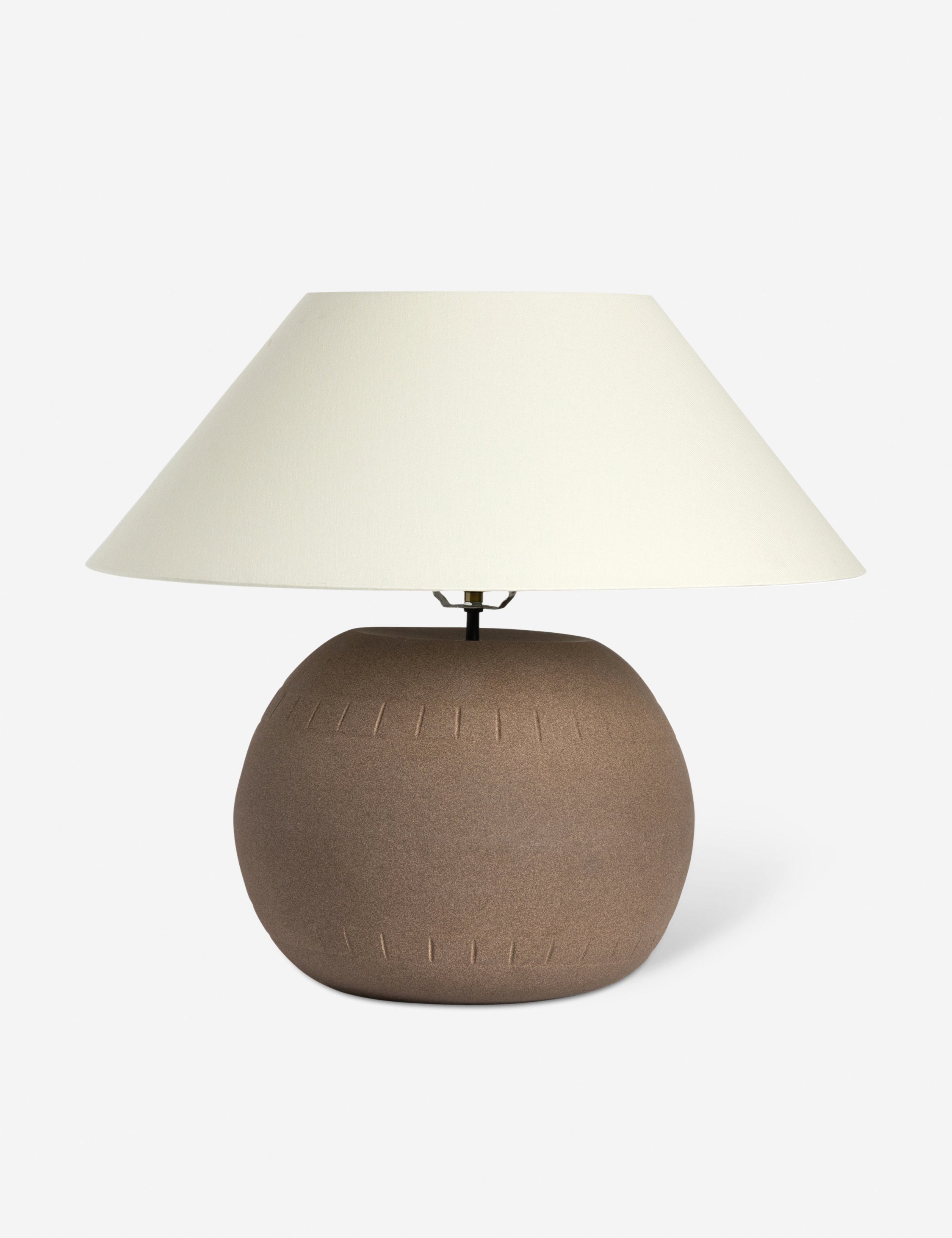Lulu and Georgia Zandra Table Lamp – Dark Sand