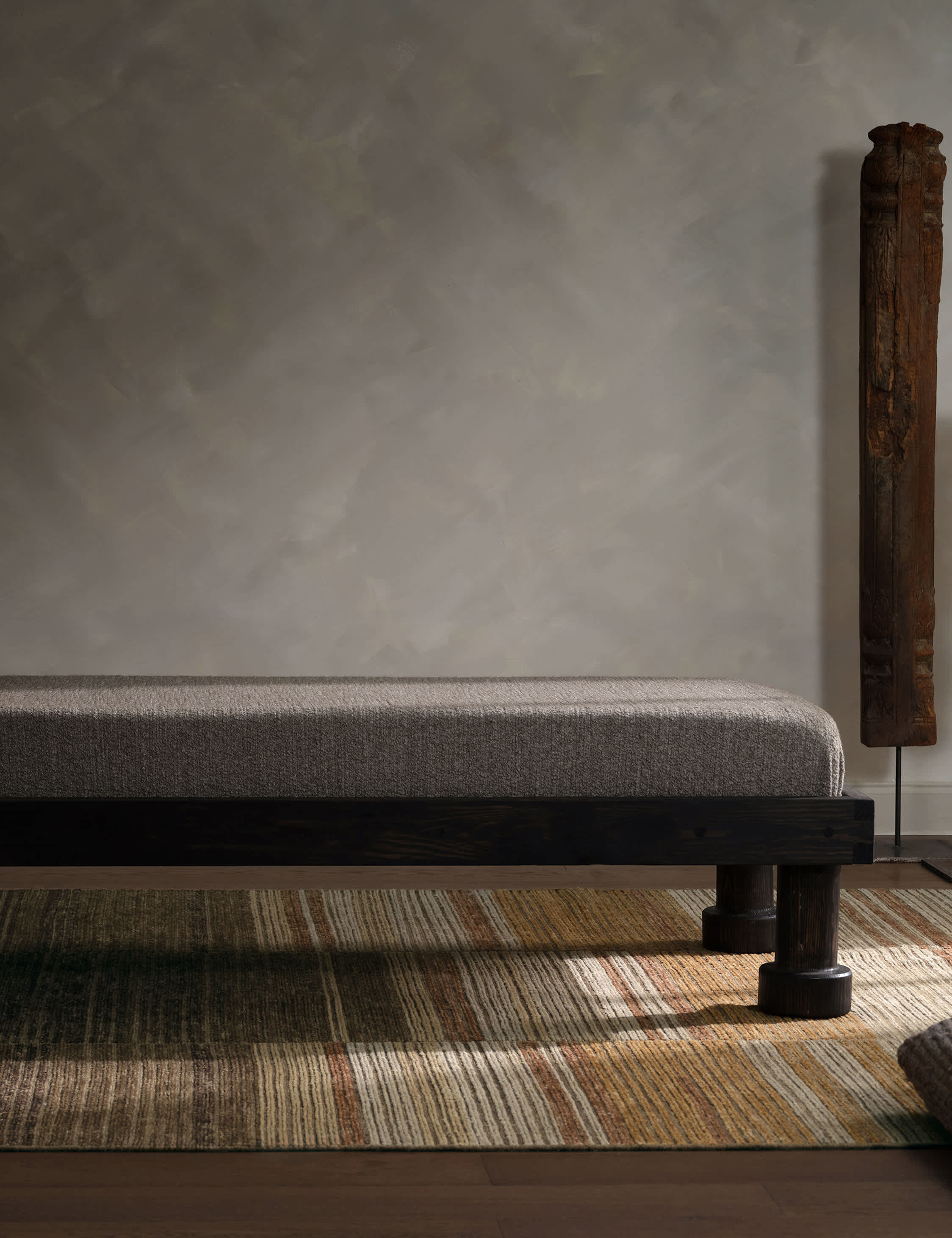 Lulu and Georgia Merida Hand-Knotted Wool Rug - view 4