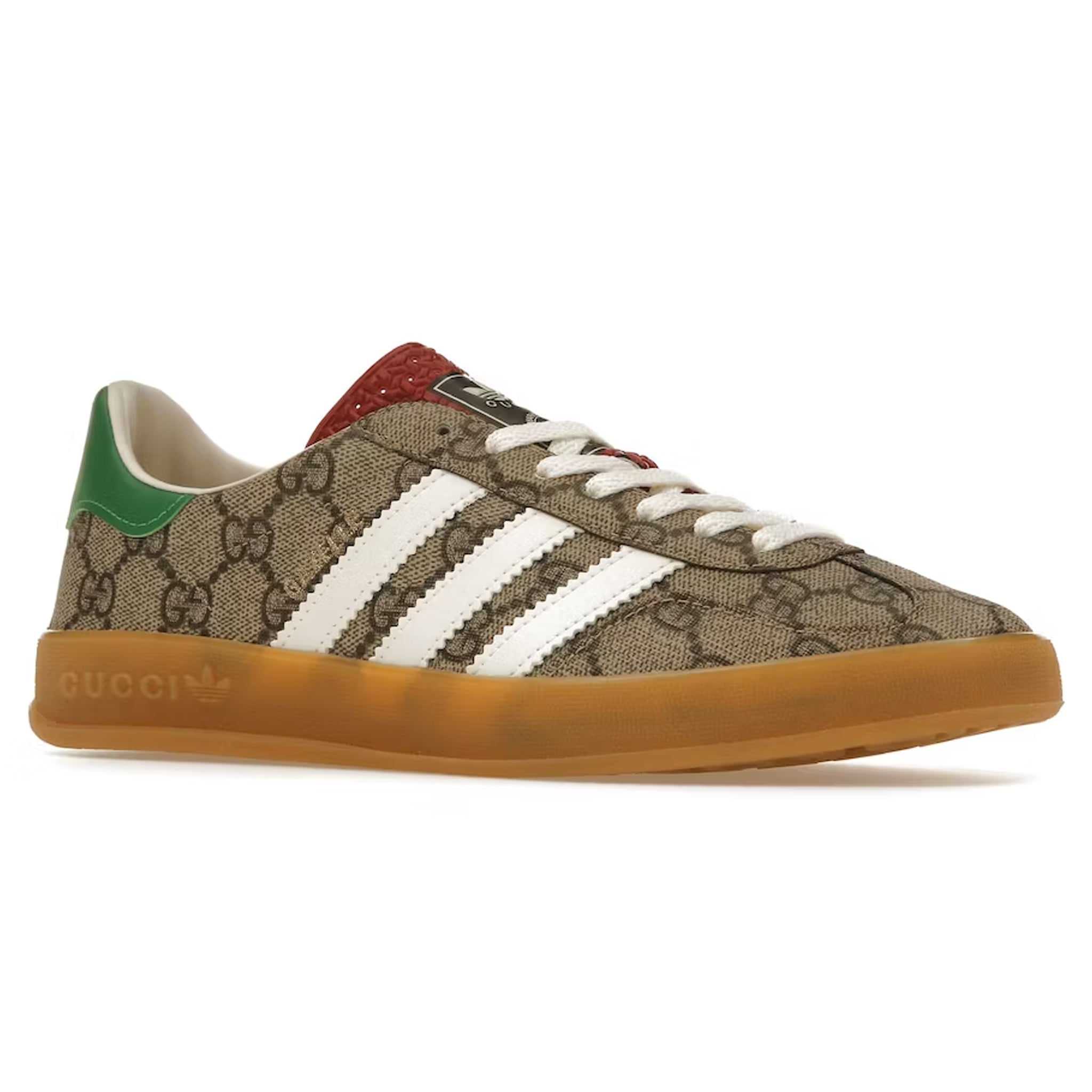Gucci x Adidas Gazelle Beige GG Monogram - view 2