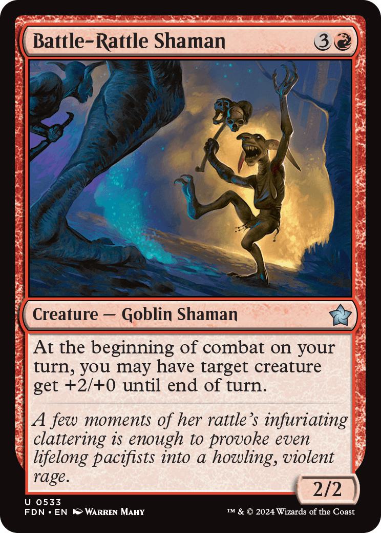Battle-rattle shaman 533 – Magic Battle-Rattle Shaman [533] [Foundations] [Non-Foil]