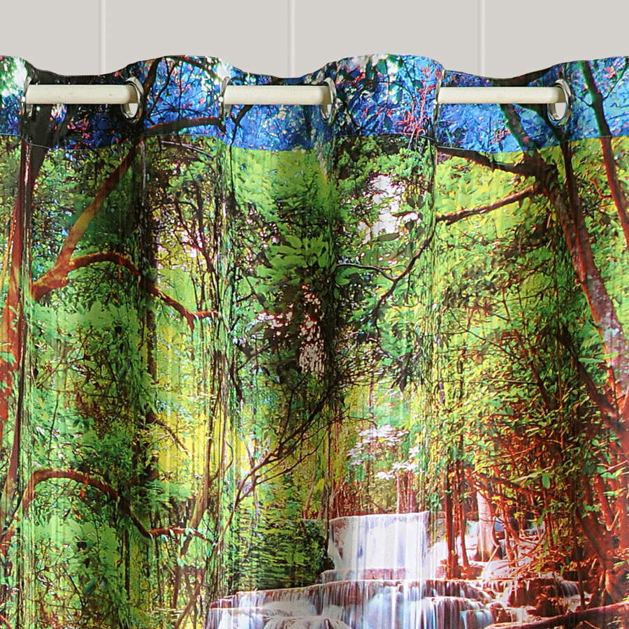 Swayam India Pond Shower Curtains- 5606 - view 2