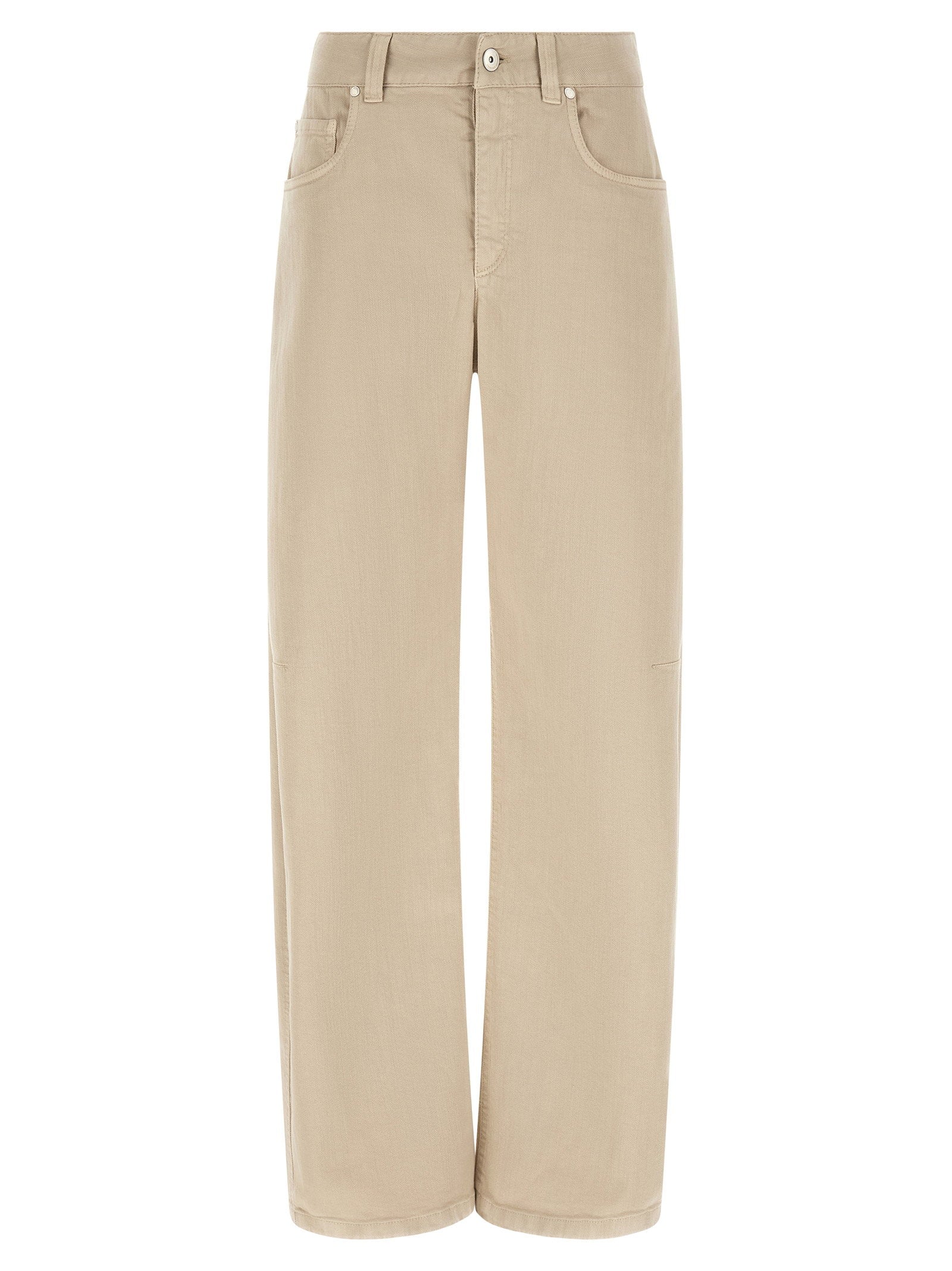 Brunello Cucinelli Garment-dyed Jeans – 96% cotton, 4% elastane