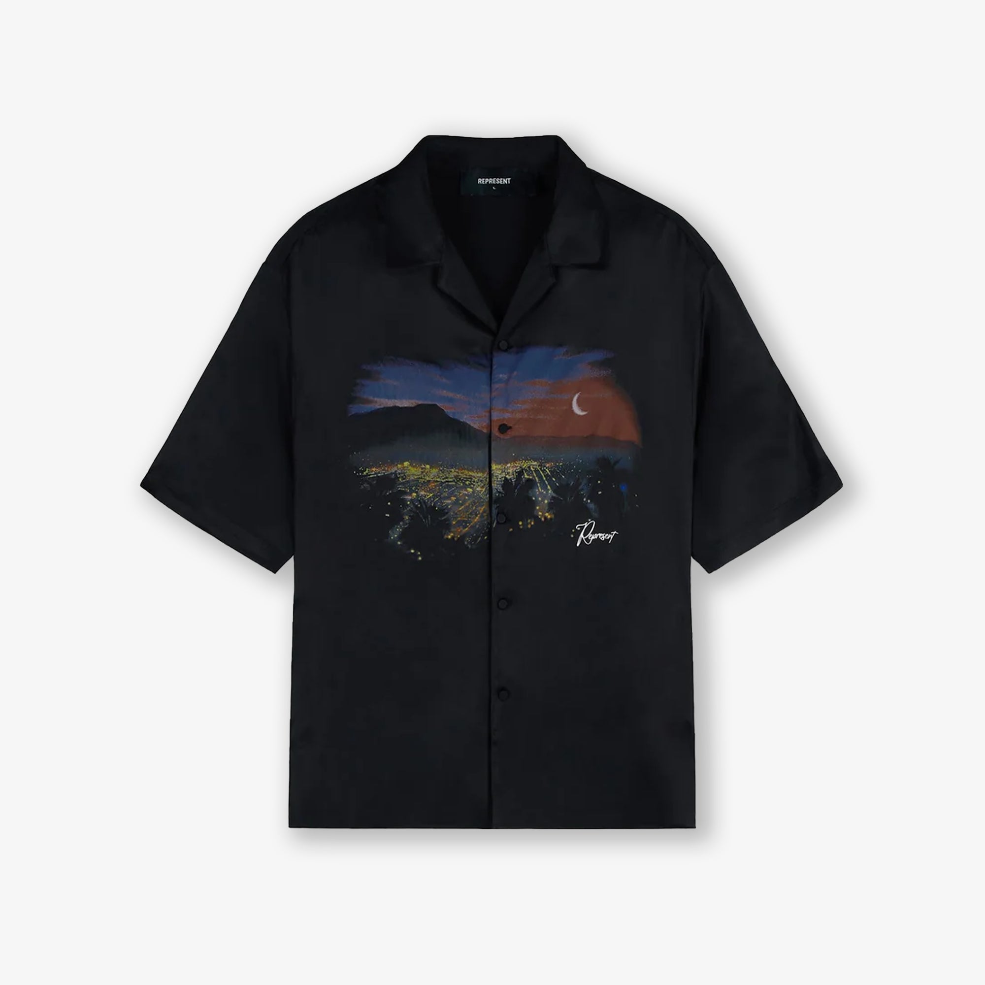Represent | THE HILLS SHIRT { BLACK - view 2