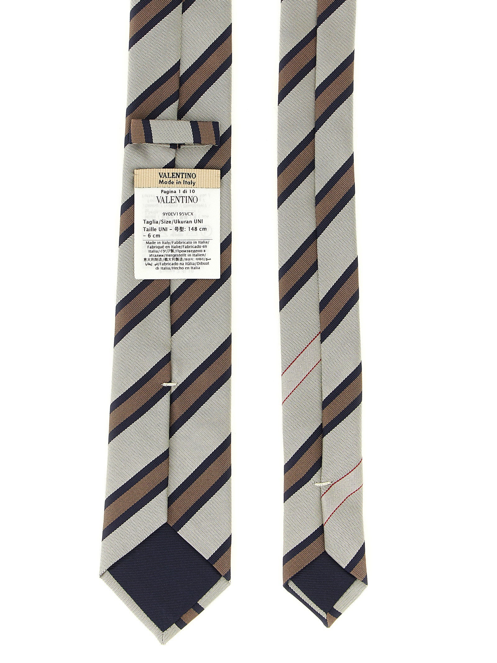 Tie Valentino Garavani Regimental – 100% silk - view 2