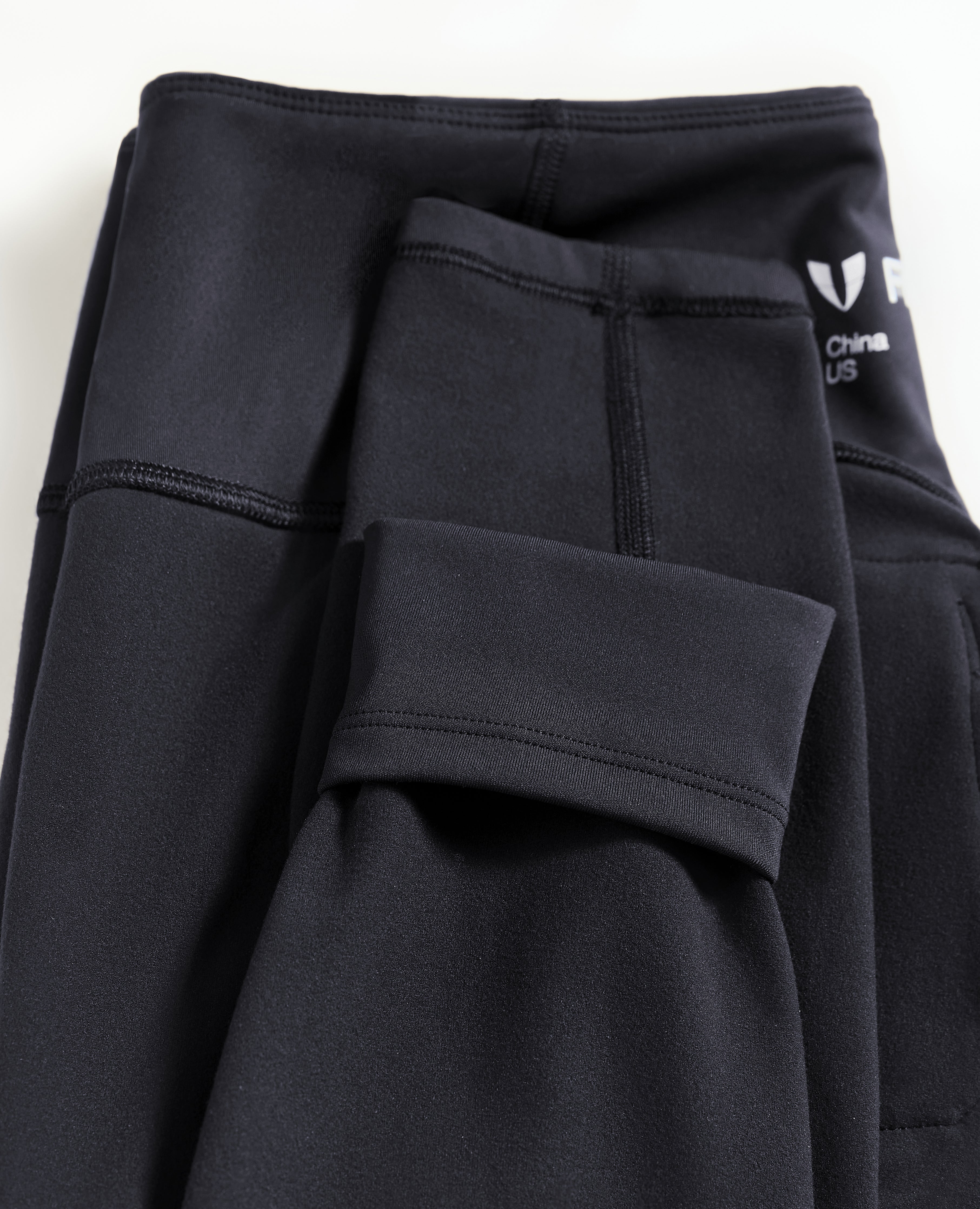 FIRM ABS Thermal Fleece Cargo Leggings - Black - view 6