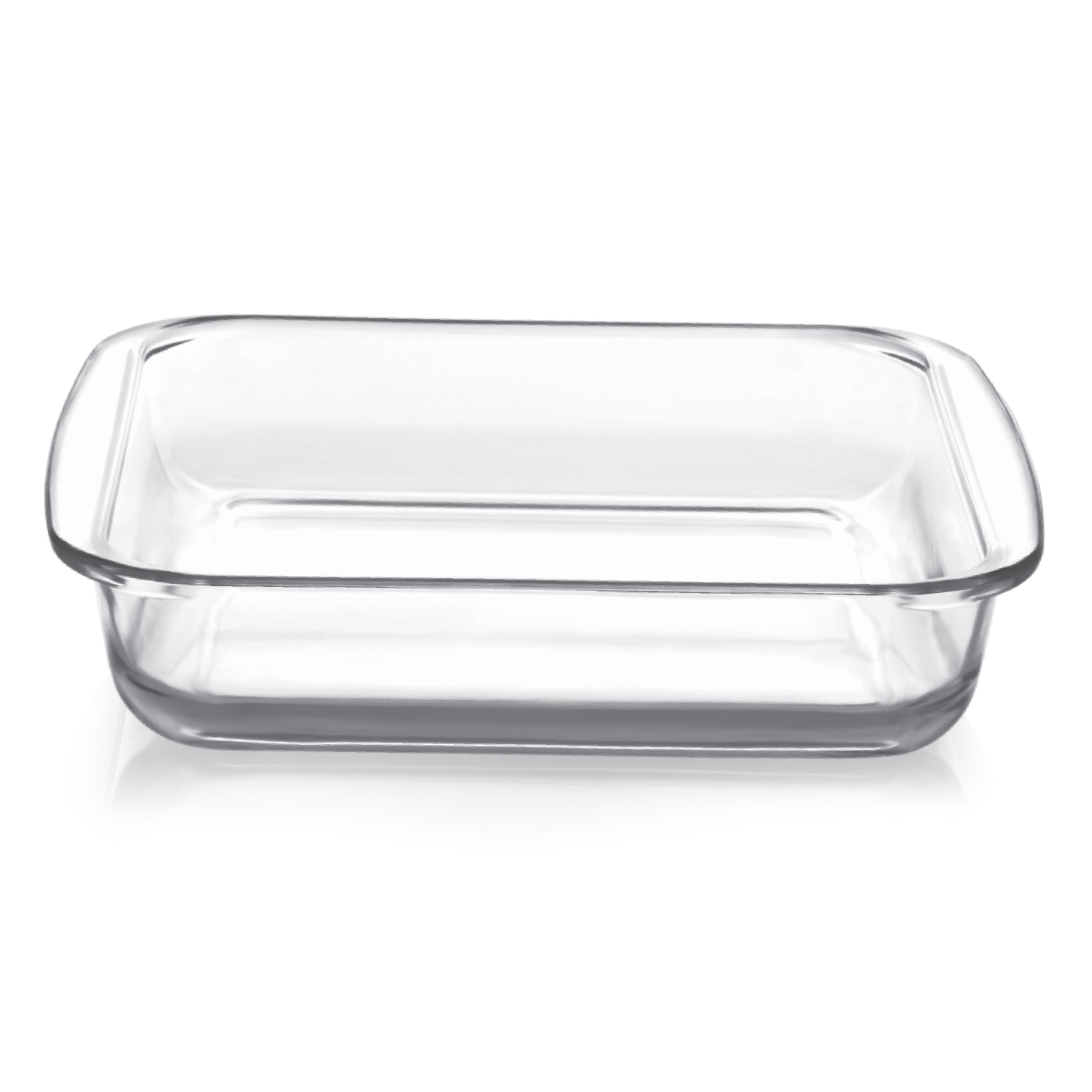 Cello Laura Square Glass Baking Dish, 1100ml – Clear - view 2