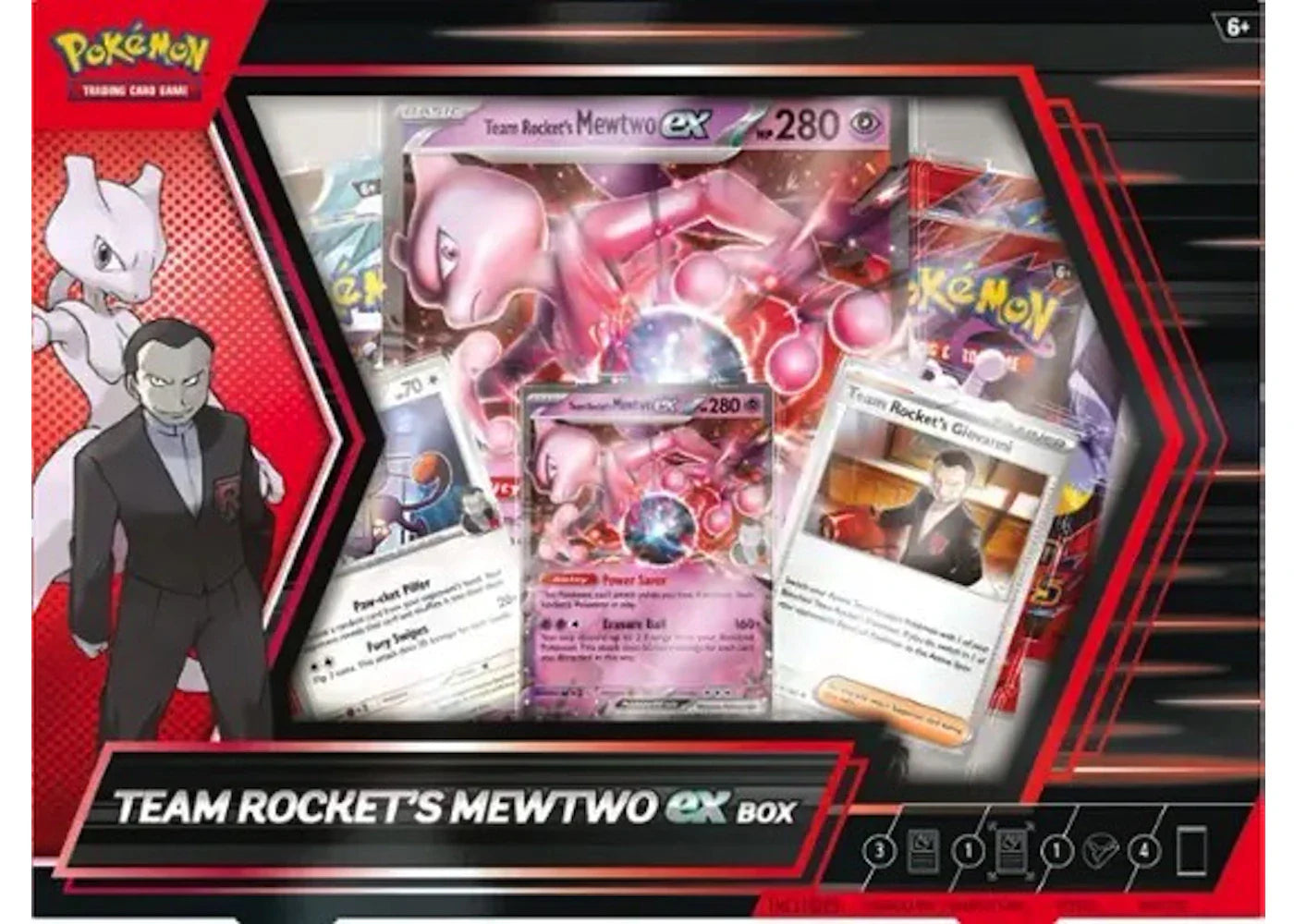 Scarlet violet destined – 2025 Pokémon Scarlet & Violet Destined Rivals Team Rocket's Mewtwo EX Box