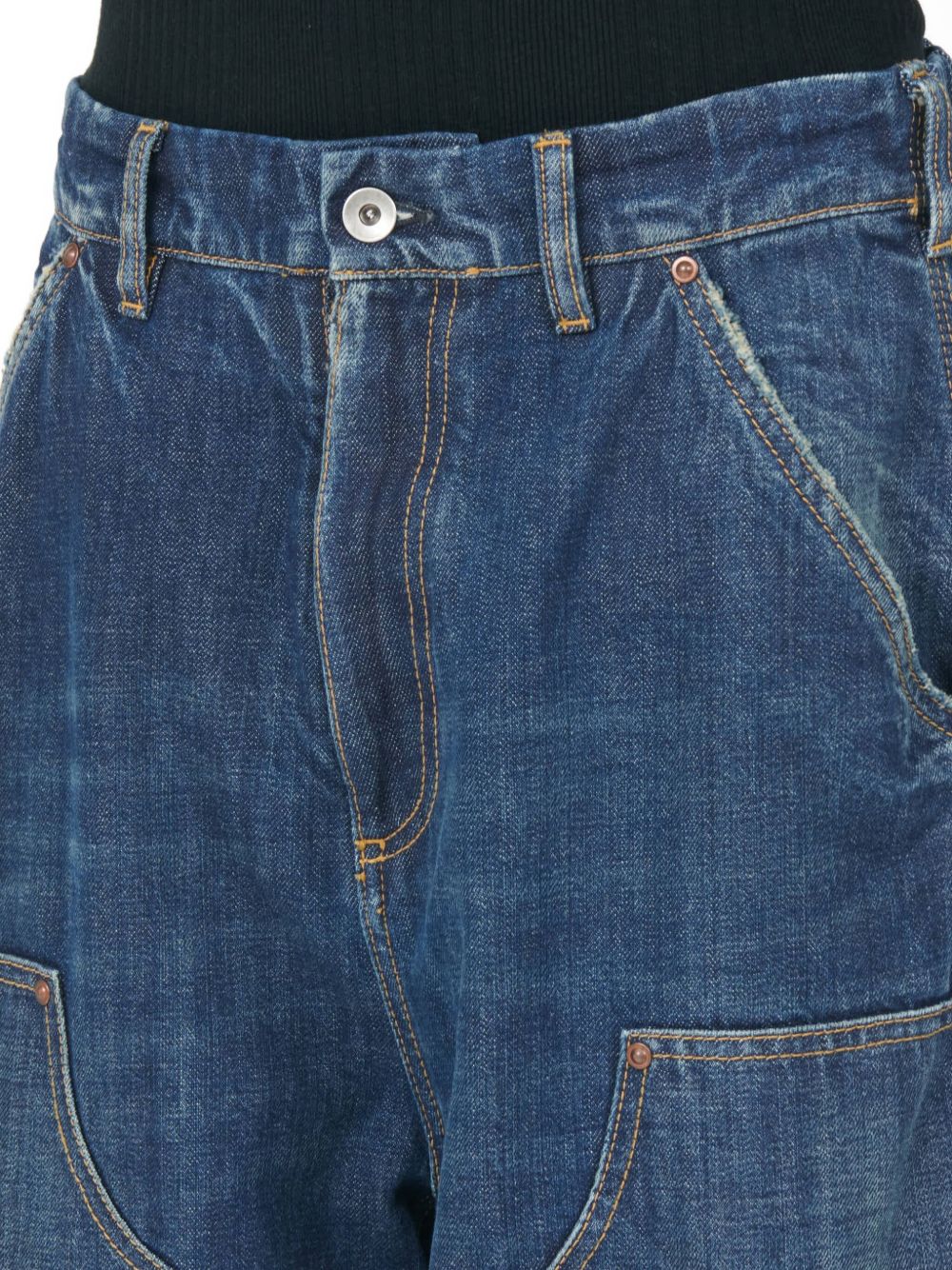 Maison Margiela Wide-leg denim jeans – Cotton 100% - view 2
