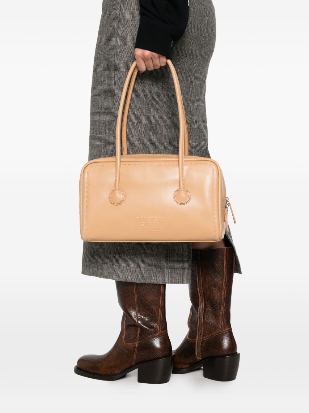 MARGESHERWOOD Bags.. BEIGE – Calf  Leather 100% - view 2