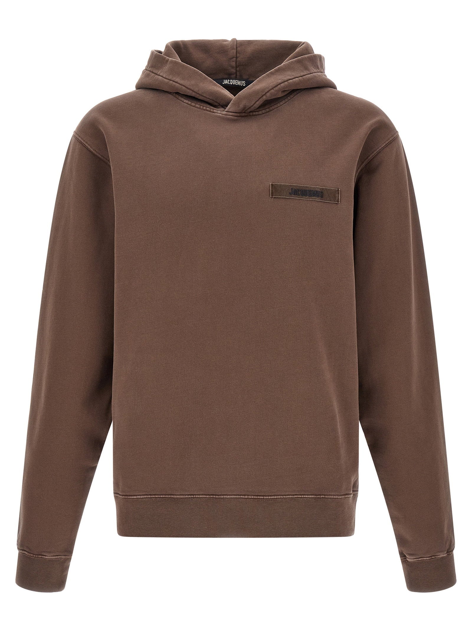 Jacquemus Le Hoodie Gros-grain Hoodie – 100% cotton