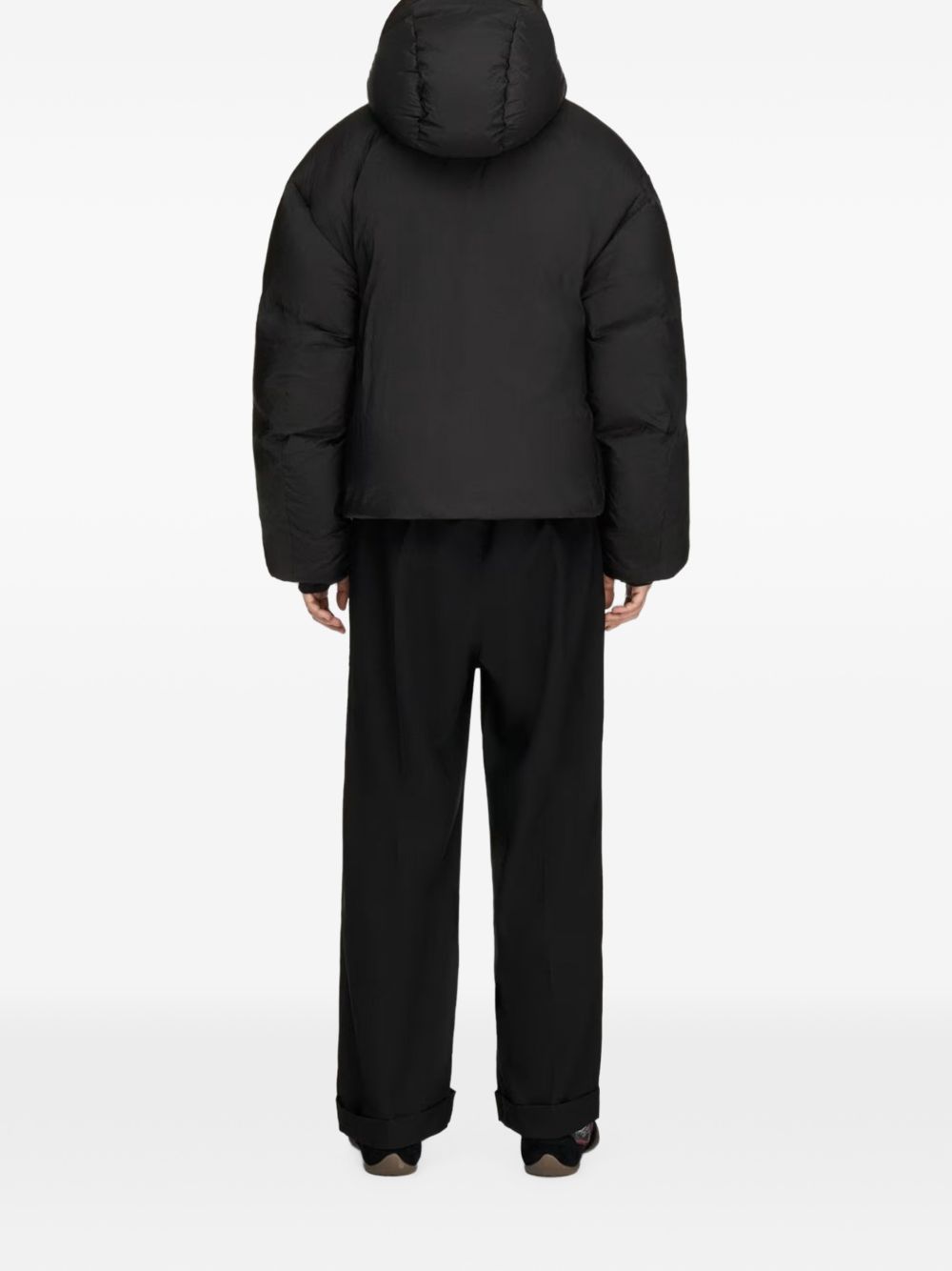 Y-3 Coats BLACK – NYLON 100% - view 2