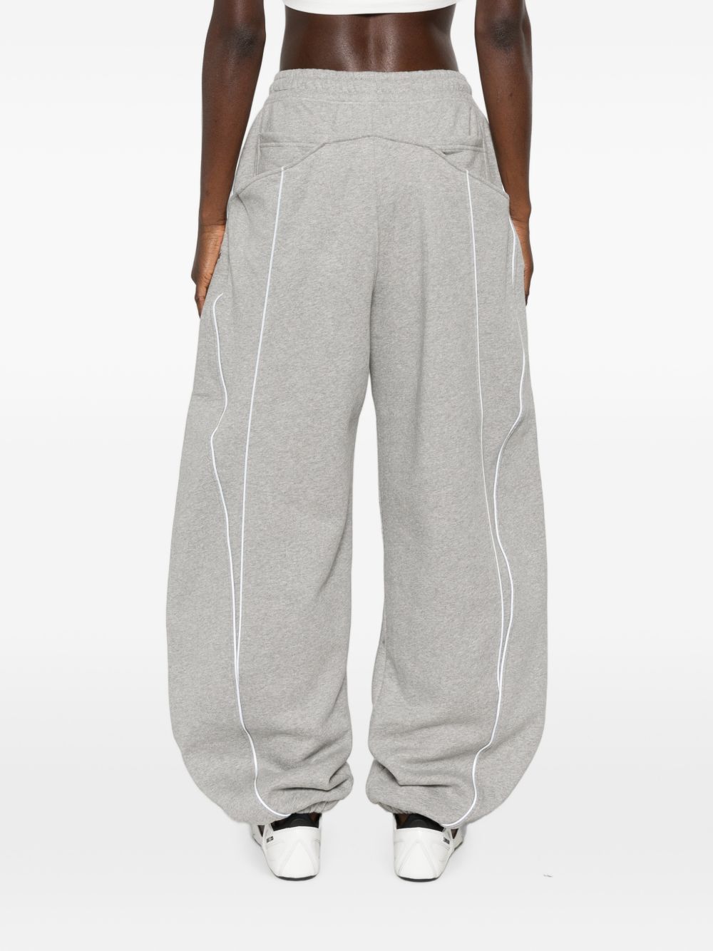 The Attico Piped-Trim Track Pants – COTTON 100% - view 4