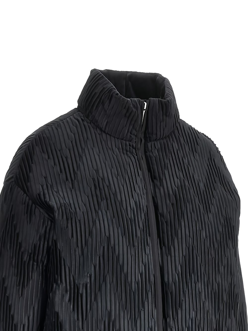 Emporio Armani Coats BLACK – 100% Polyester - view 2