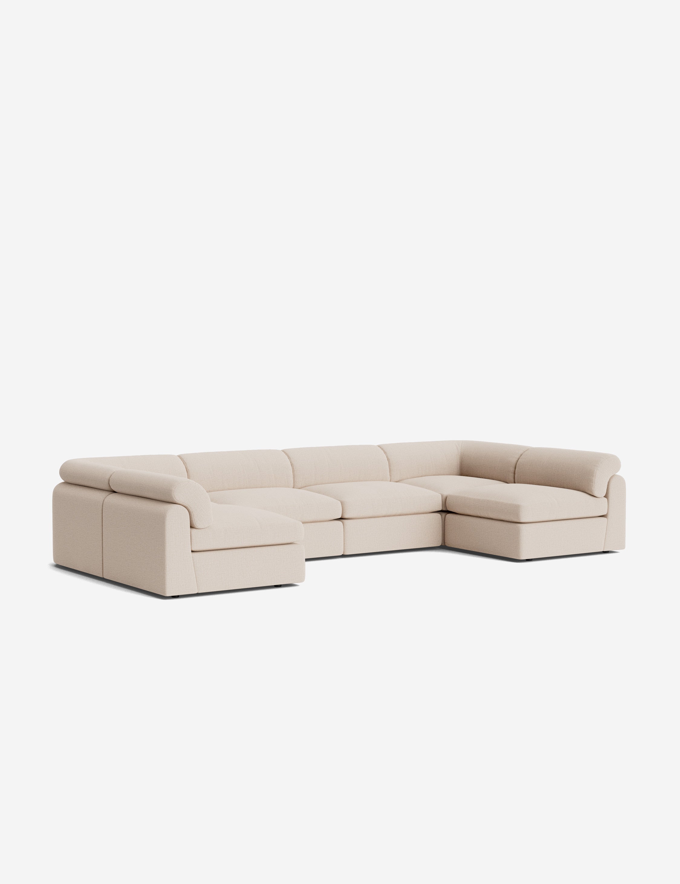 Lulu and Georgia Kingaby Modular U-Shaped Sectional Sofa - view 48