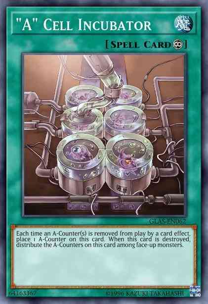 Yu-Gi-Oh! "A" Cell Incubator - GLAS-EN062 - Common - Unlimited