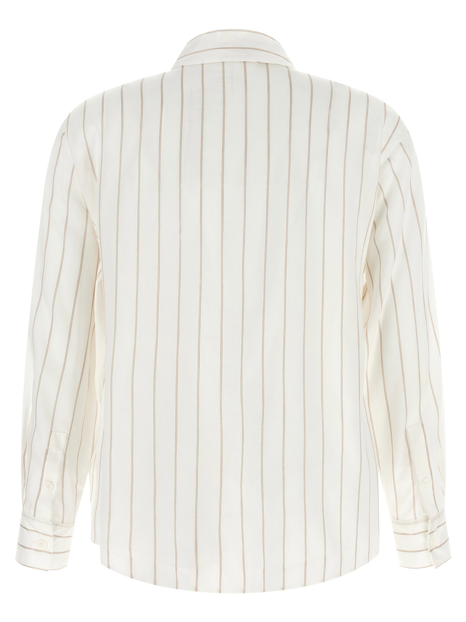 Peserico Striped Shirt – 88% lyocell 12% silk - view 2