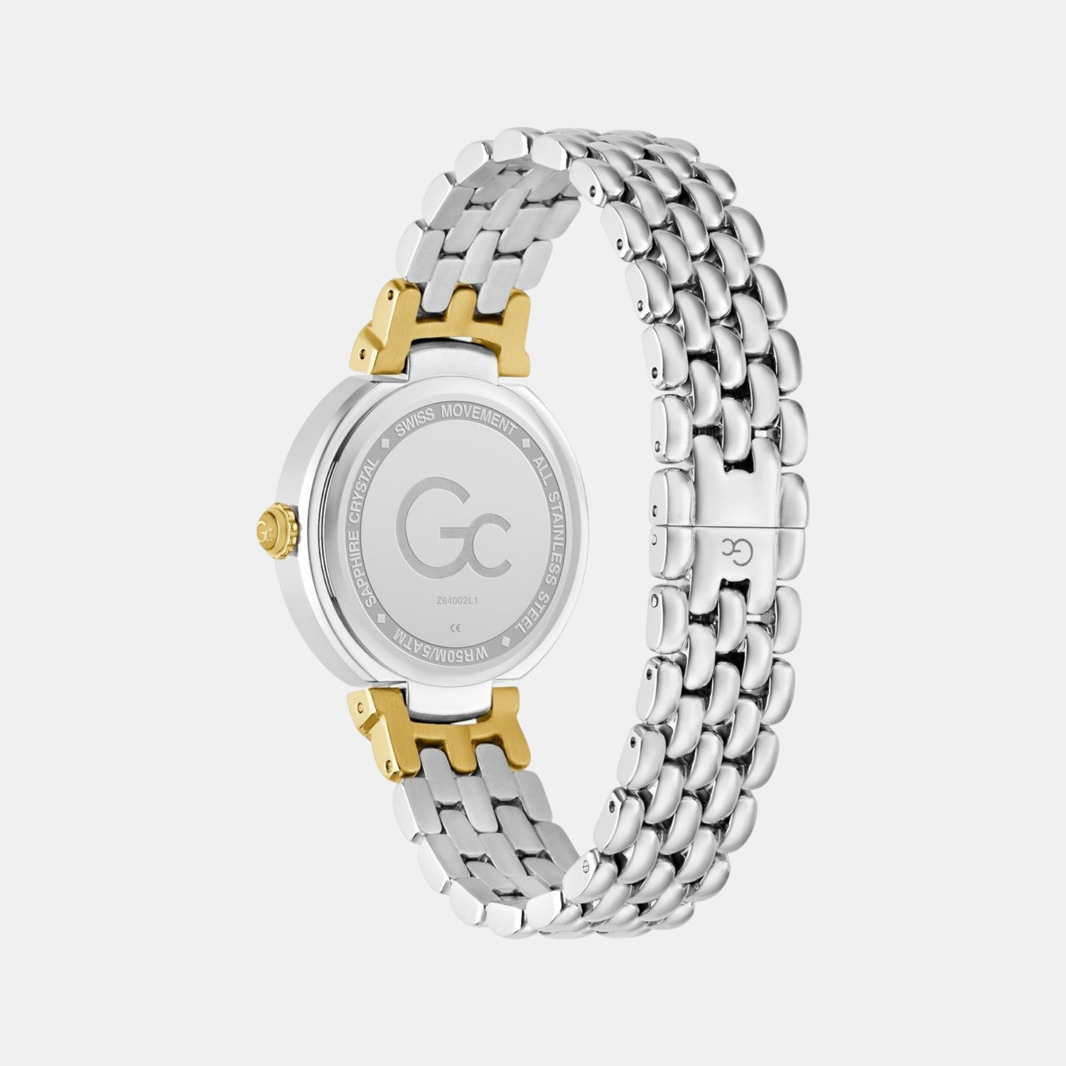 Gc Allure Women Quartz Green Dial Analog Stainless Steel Watch Z64002L1 - view 8
