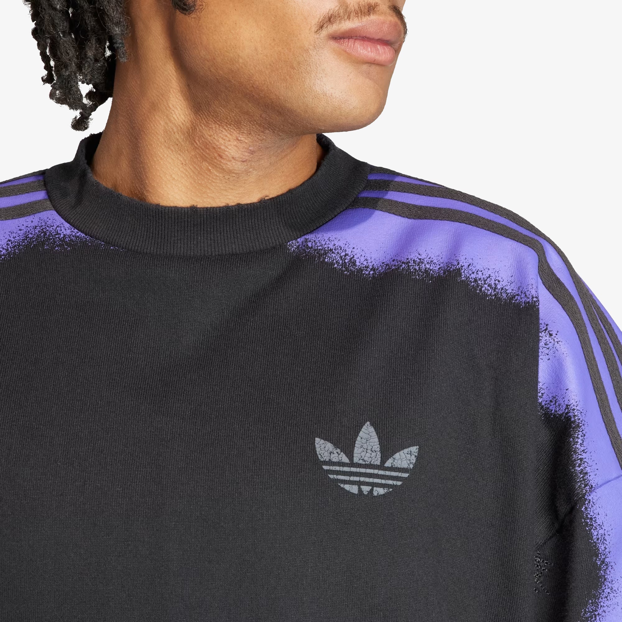 Adidas Originals | YOUTH OF PARIS TEE { CARBON - view 2