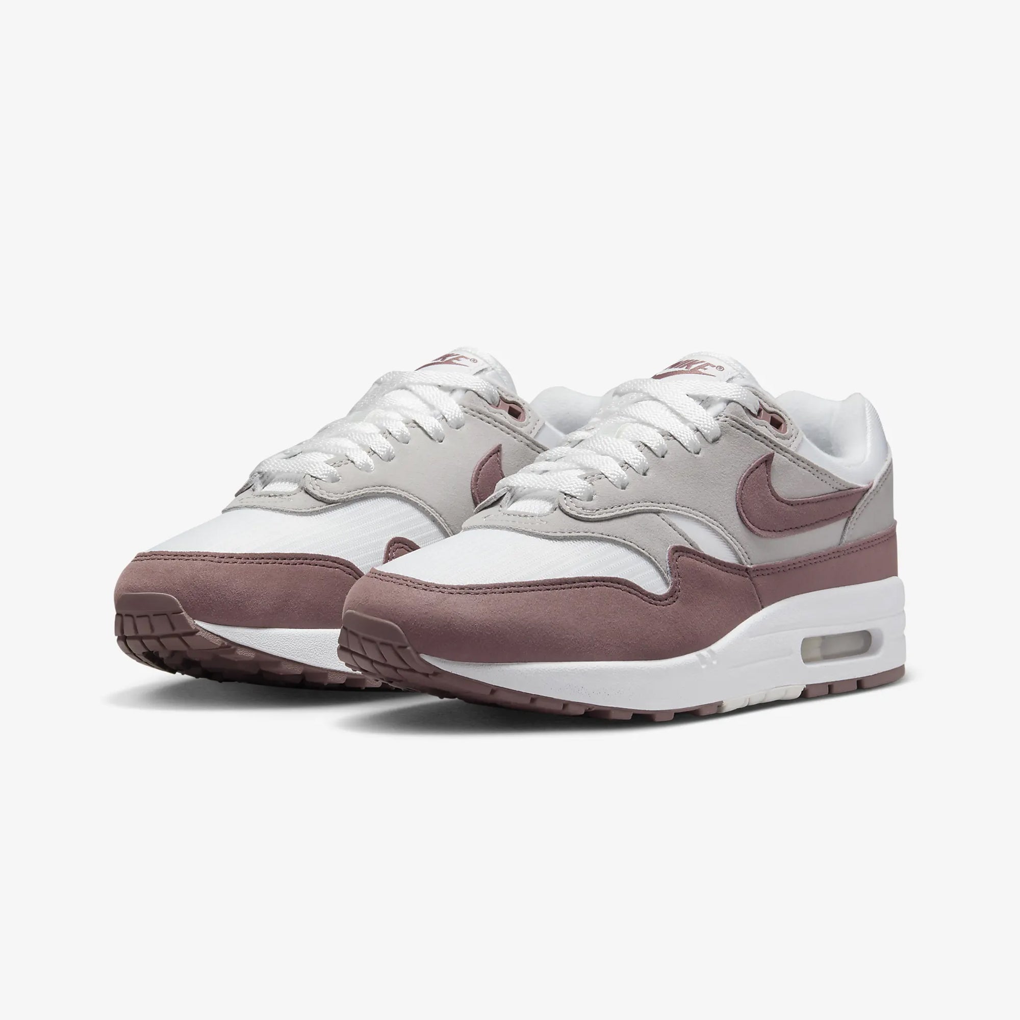 Nike | AIR MAX 1 { SUMMIT WHITE/SMOKEY MAUVE-LT IRON ORE