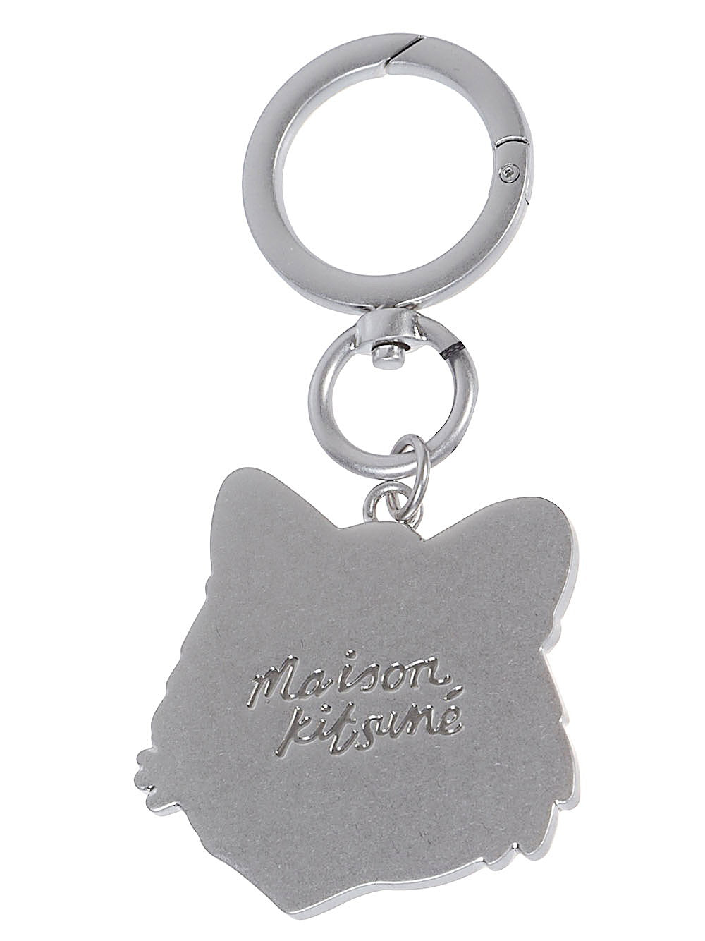 Maison Kitsuné Fox Head Charm Keyring – Metal 100% - view 2