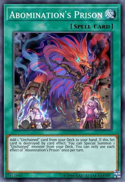 Yu-Gi-Oh! Abomination's Prison - CHIM-EN054 - Secret Rare - 1st Edition