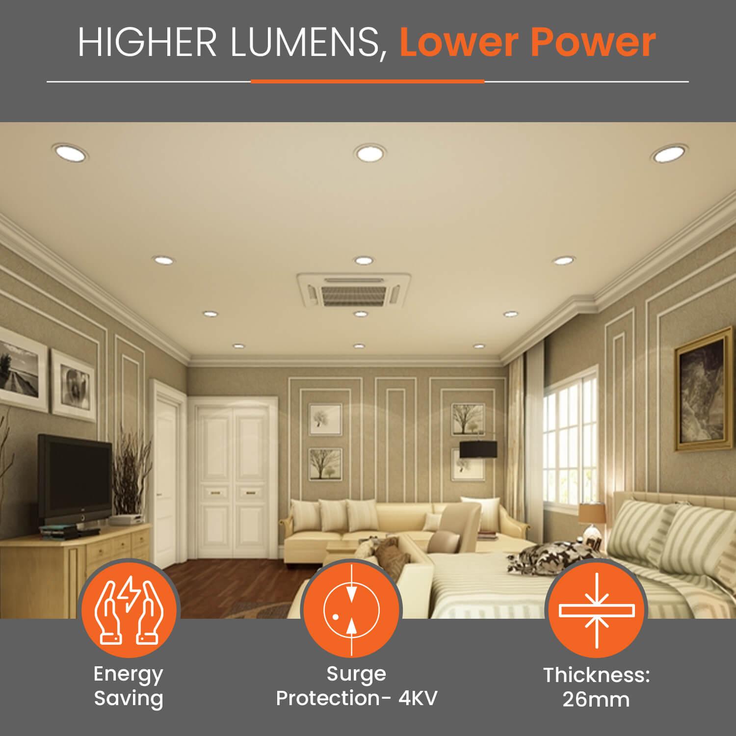 orientelectric Eternal Moonlite LED Concealed / Downlight - view 4