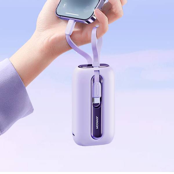 Million Cases Mini Compact 22.5W 10000mAh Power Bank with Dual Cables - view 4