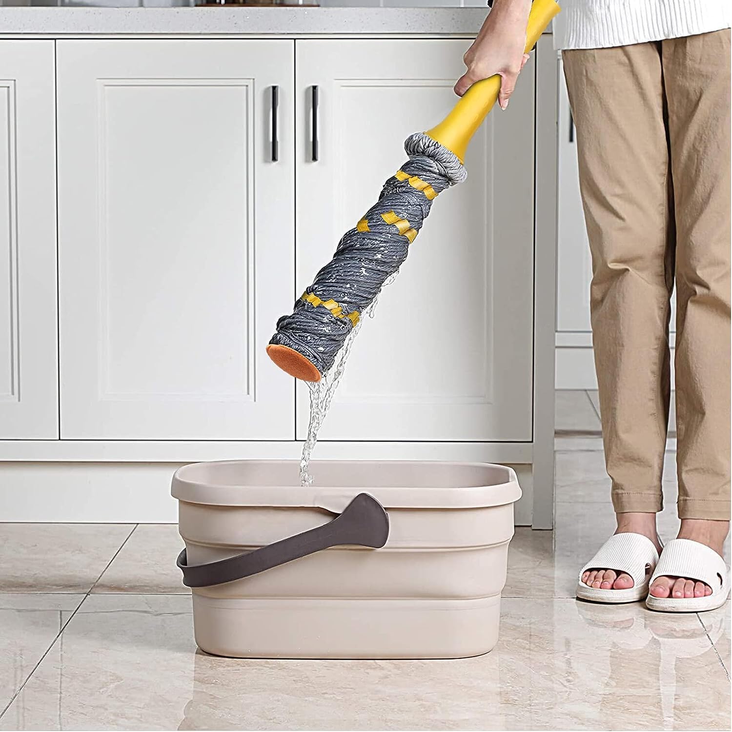 Catterton Self Wringing Twist Cleaning Mop - view 2