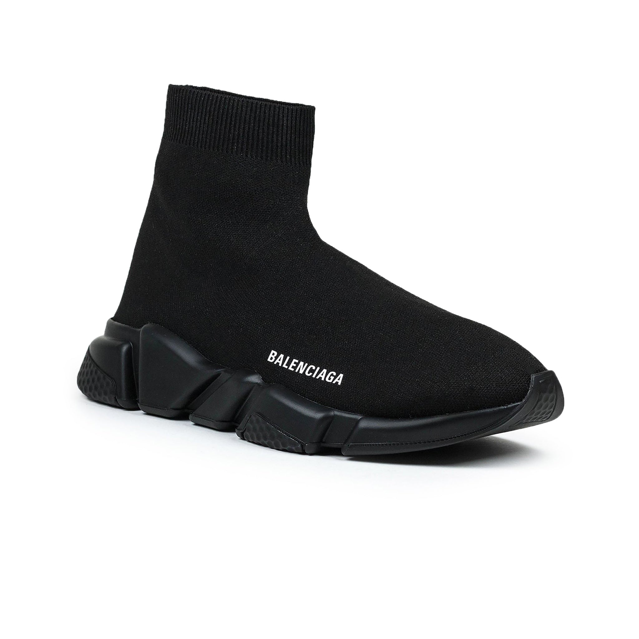 Balenciaga Speed Knit Sock Triple Black - view 2