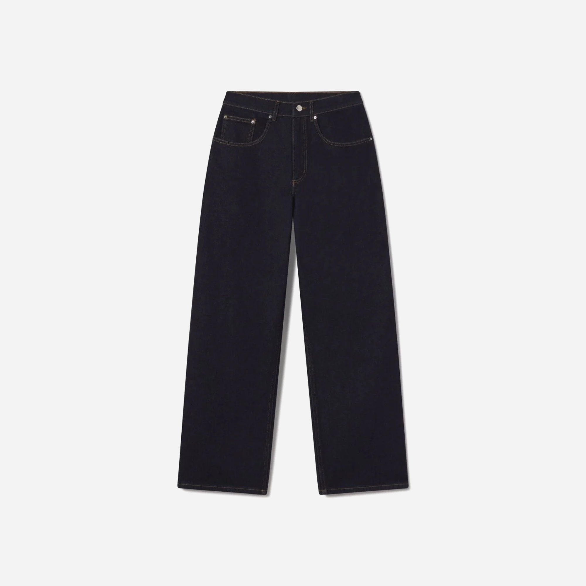 KHY Classic Low Rise Denim Dark Wash