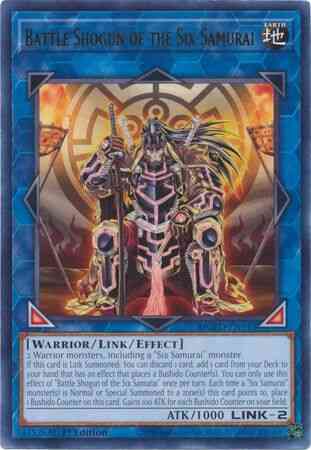 Yu-Gi-Oh! Battle Shogun of the Six Samurai - MGED-EN143 - Rare - 1st Edition