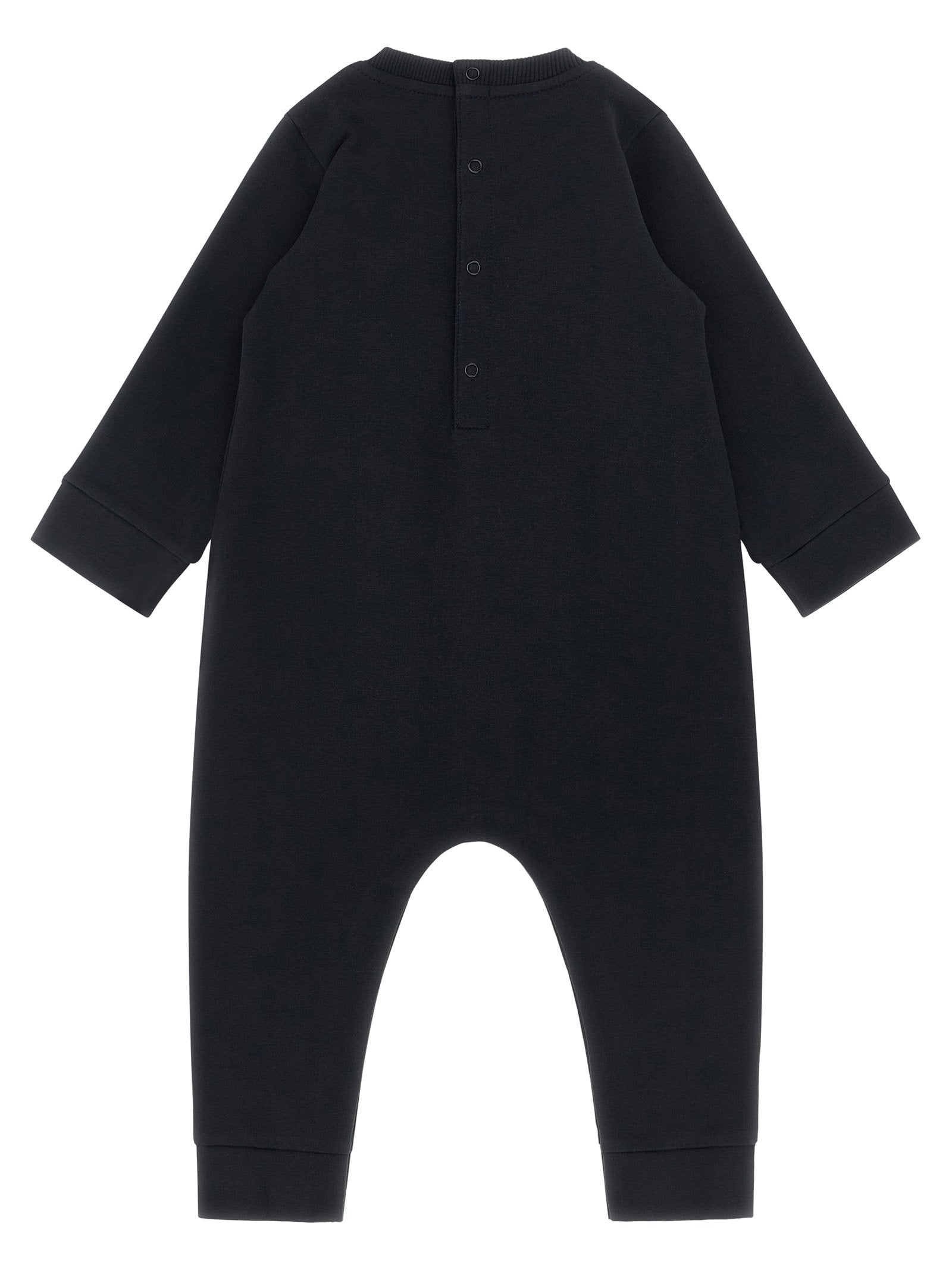 Moncler Enfant Logo Jumpsuit – 95% cotton, 5% elastane - view 2
