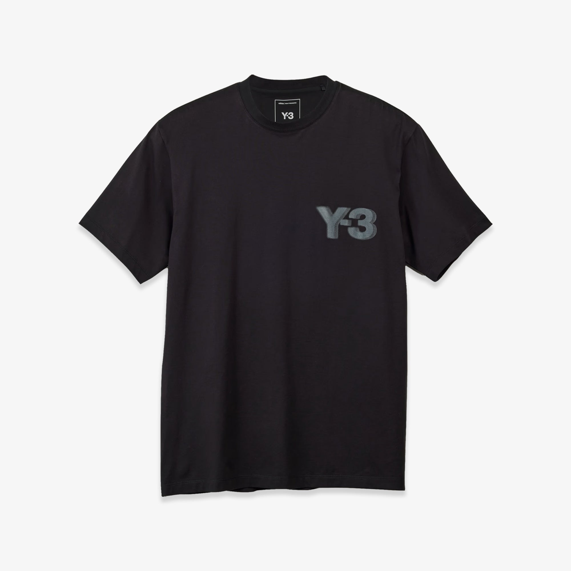 Y-3 | Logo Short Sleeve Tee { Black