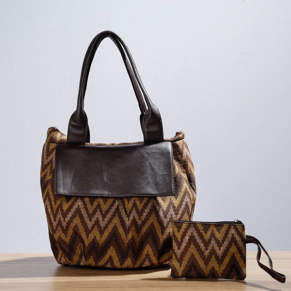 KACHCHH JI CHHAAP Brown - Kutch Handcrafted Cotton Shoulder Bag (Set of 2)