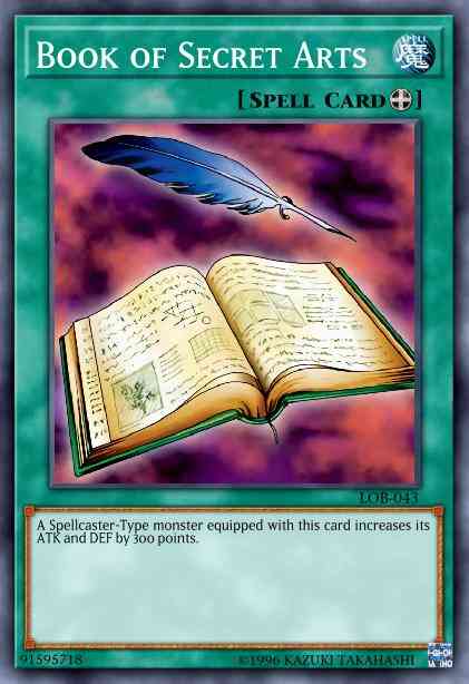Yu-Gi-Oh! Book of Secret Arts - LOB-043 - Common - 1st Edition