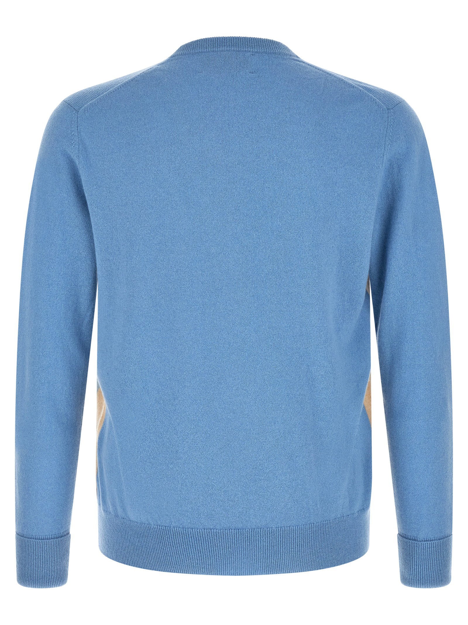 Ballantyne Classic Diamond Intarsia Sweater – 100% cashmere - view 2