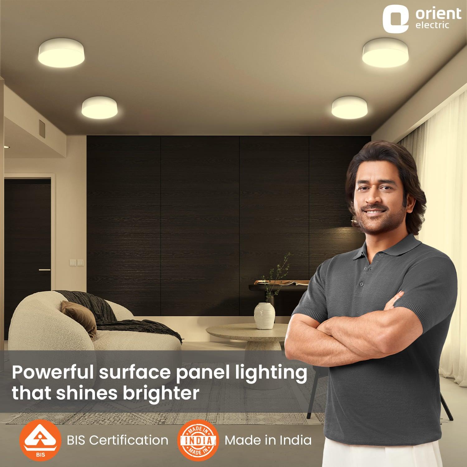 Orient Electric Rimless LED Surface Panel Light | Wide Voltage Operation | BIS Certified - view 6