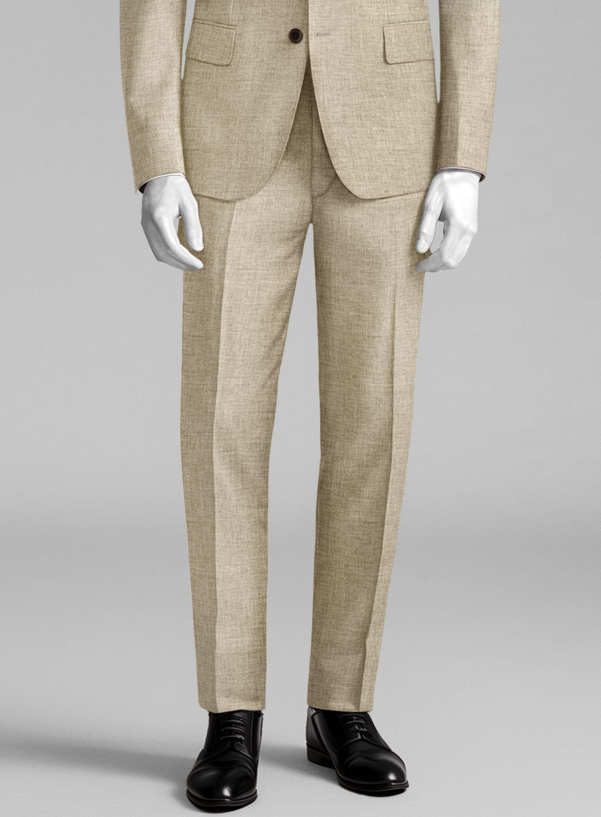StudioSuits Italian Wool Cotton Silk Brexia Pants - view 2