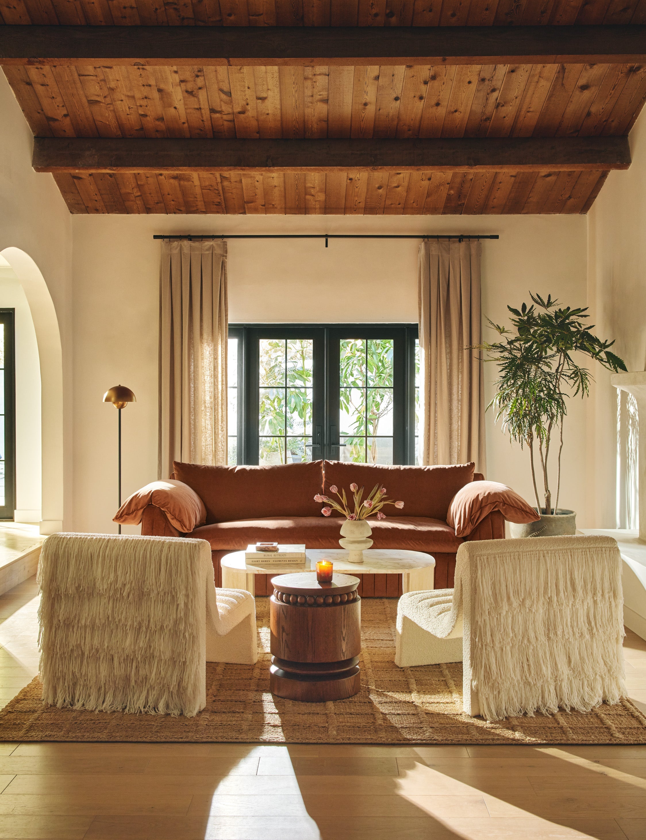 Lulu and Georgia Coco Round Side Table by Carly Cushnie - view 2