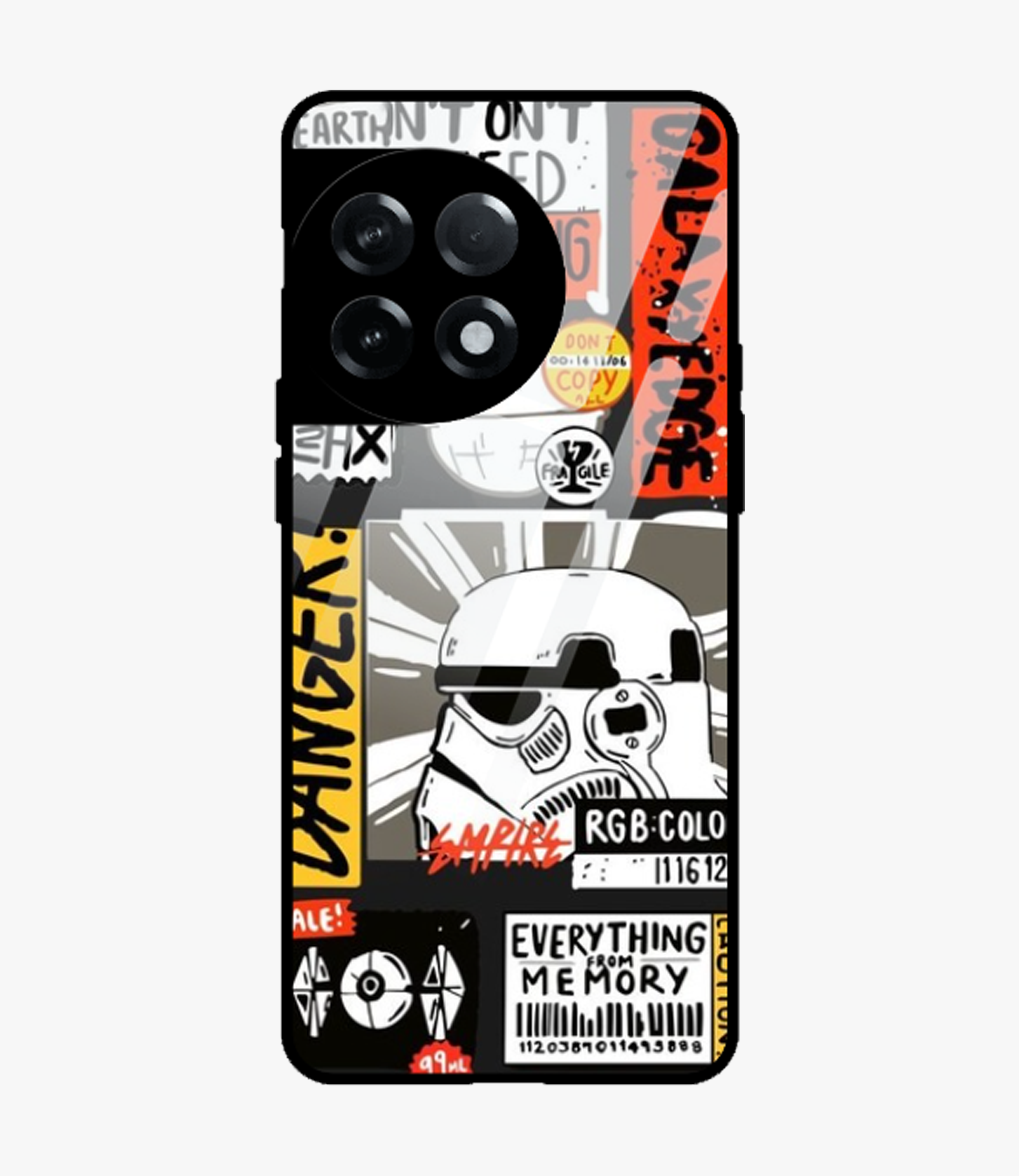 The Case Company Darth Vader Glass Case for Oneplus 11R
