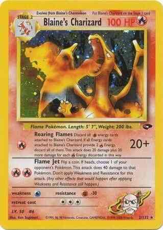 Unlimited gym2u-2 holo – Pokémon Blaine's Charizard - 2/132 - Rare - Unlimited [gym2U-2] [Holo]