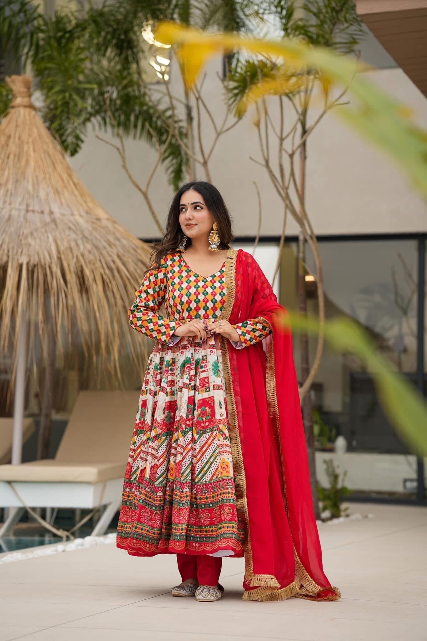 Idaho-o Santoshi silk suit set