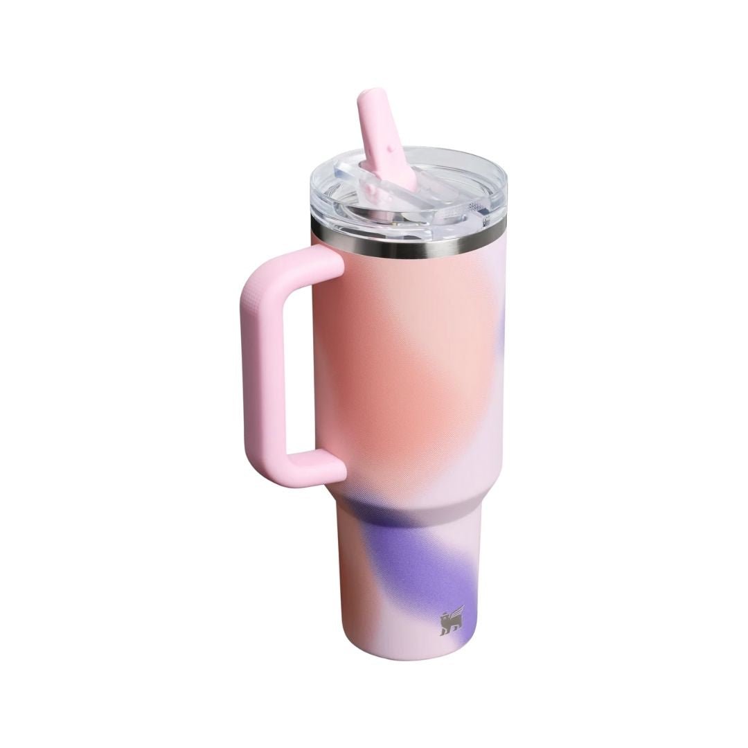 HYPE ELIXIR Stanley New Frequency Quencher ProTour Flip Straw Tumbler | 40 OZ Rose Petal Motion - view 2
