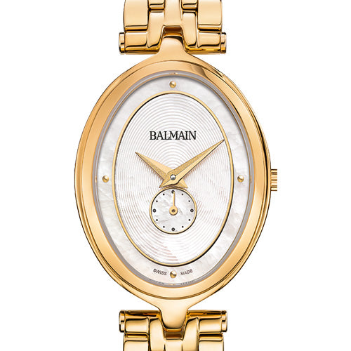Balmain Haute Elegance Oval White Mother-Of-Pearl Dial Women 32mm - view 2