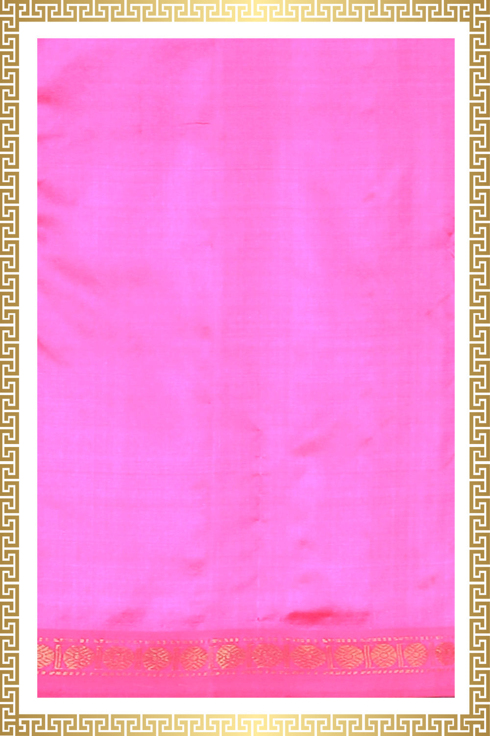 Kalanjali Kanchi Silk Pink Dhoti With Kanduva (8 X 4)