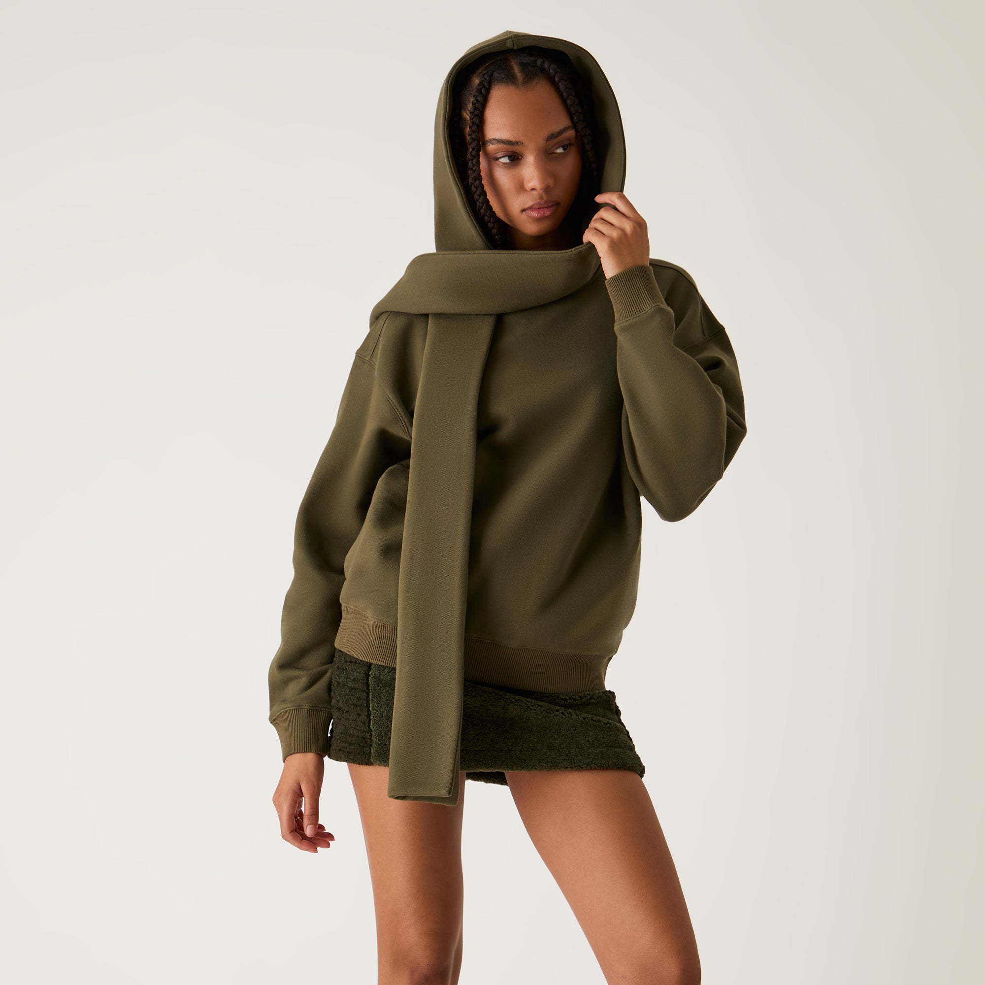 Kith Women Sedo Scarf Hoodie - Canopy - view 2