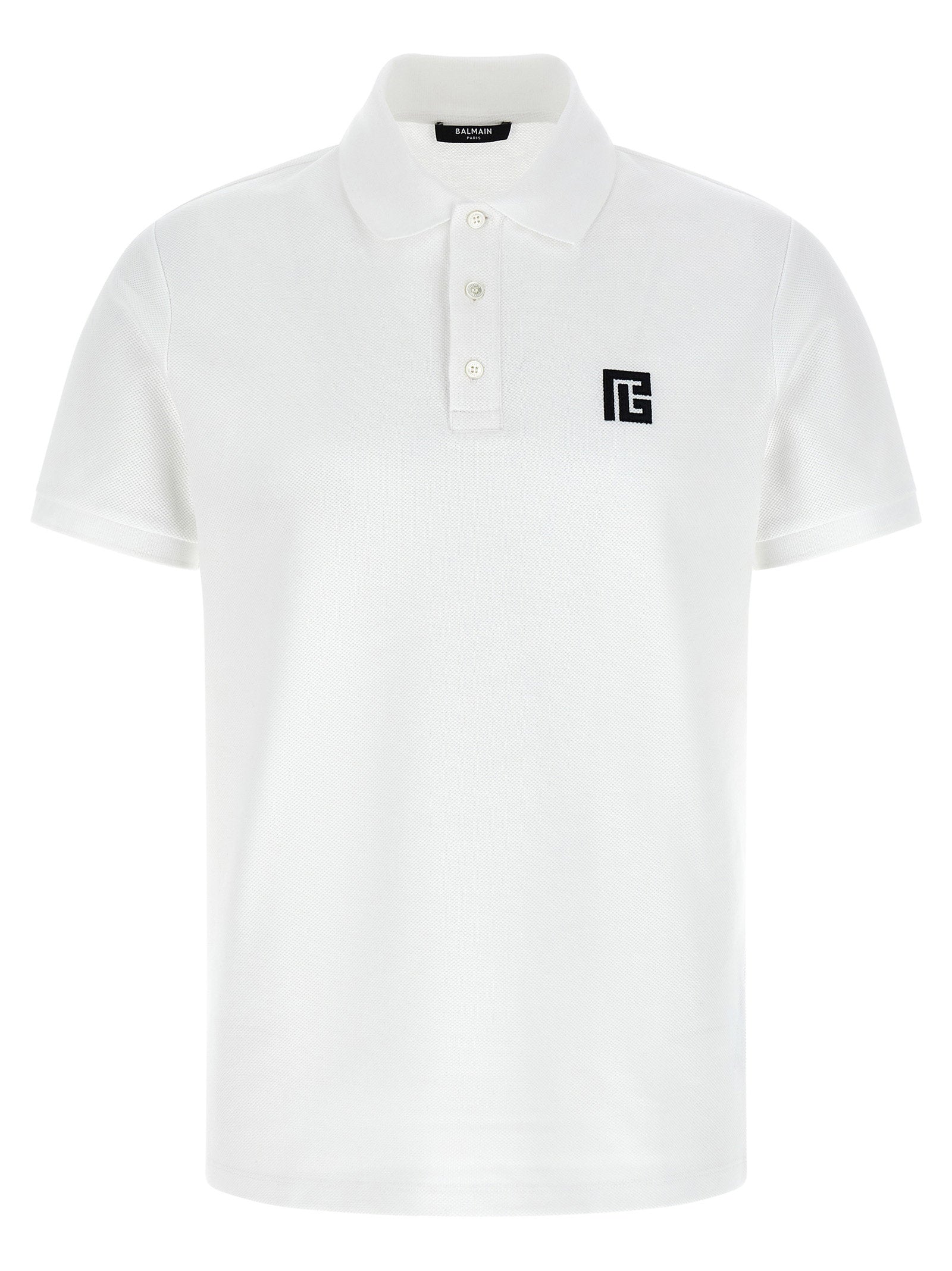Balmain Embroidery Polo Shirt – 100% cotton