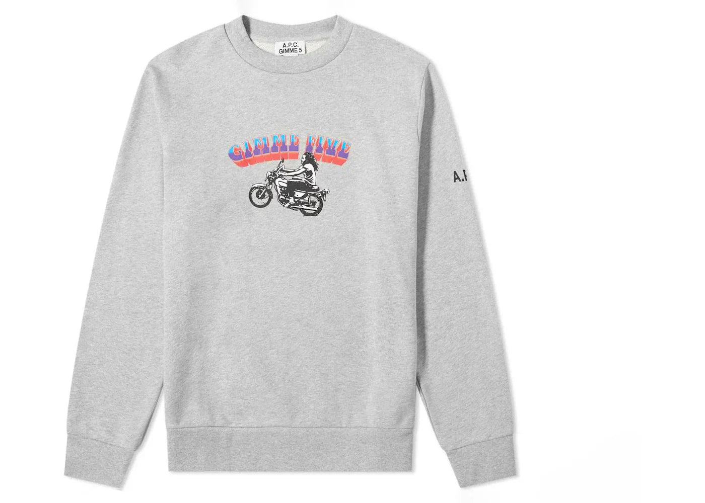 P c mika – A.P.C. Mika Sweatshirt Gray
