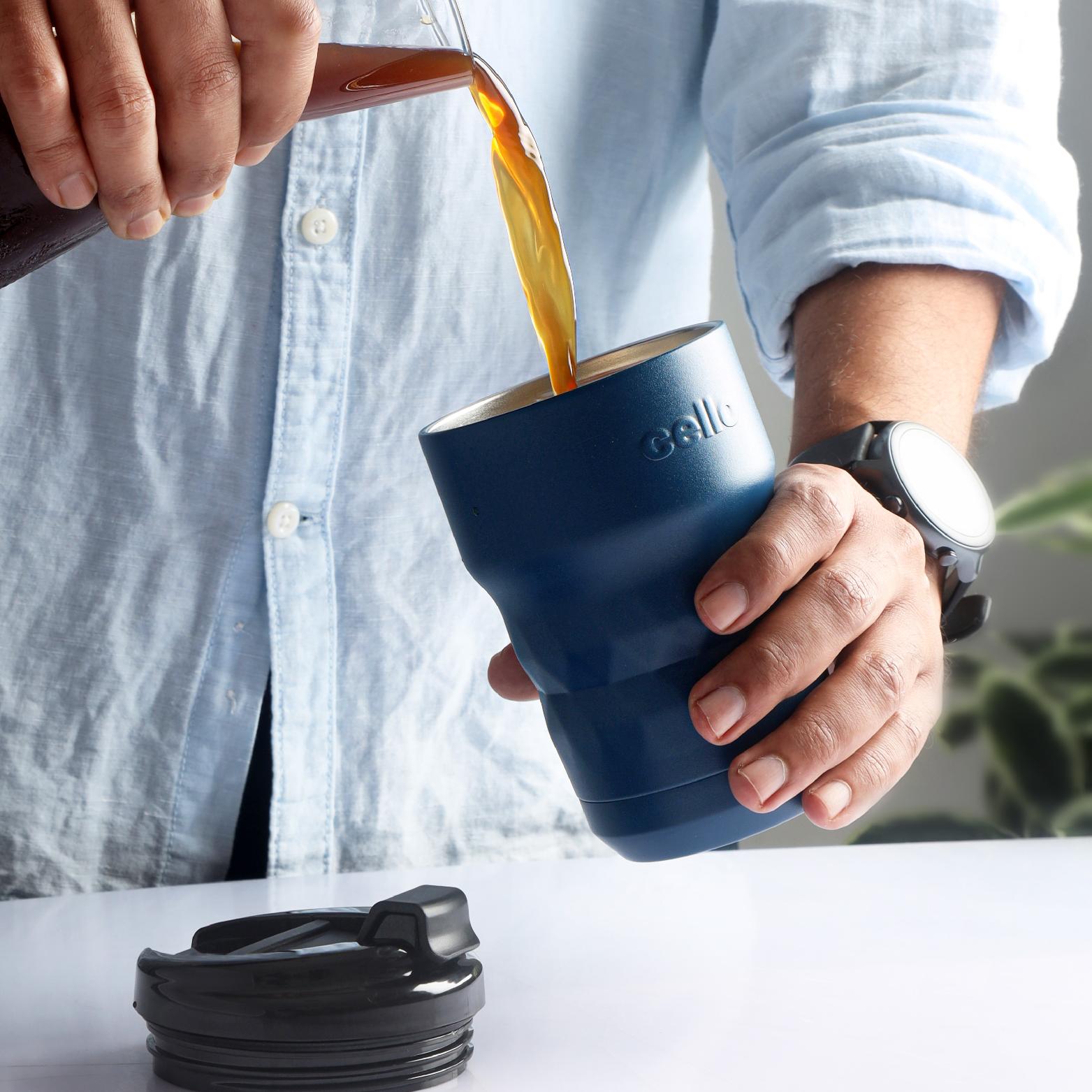 Cello Nomad Flask, Insulated Travel Mug, 350ml - view 2