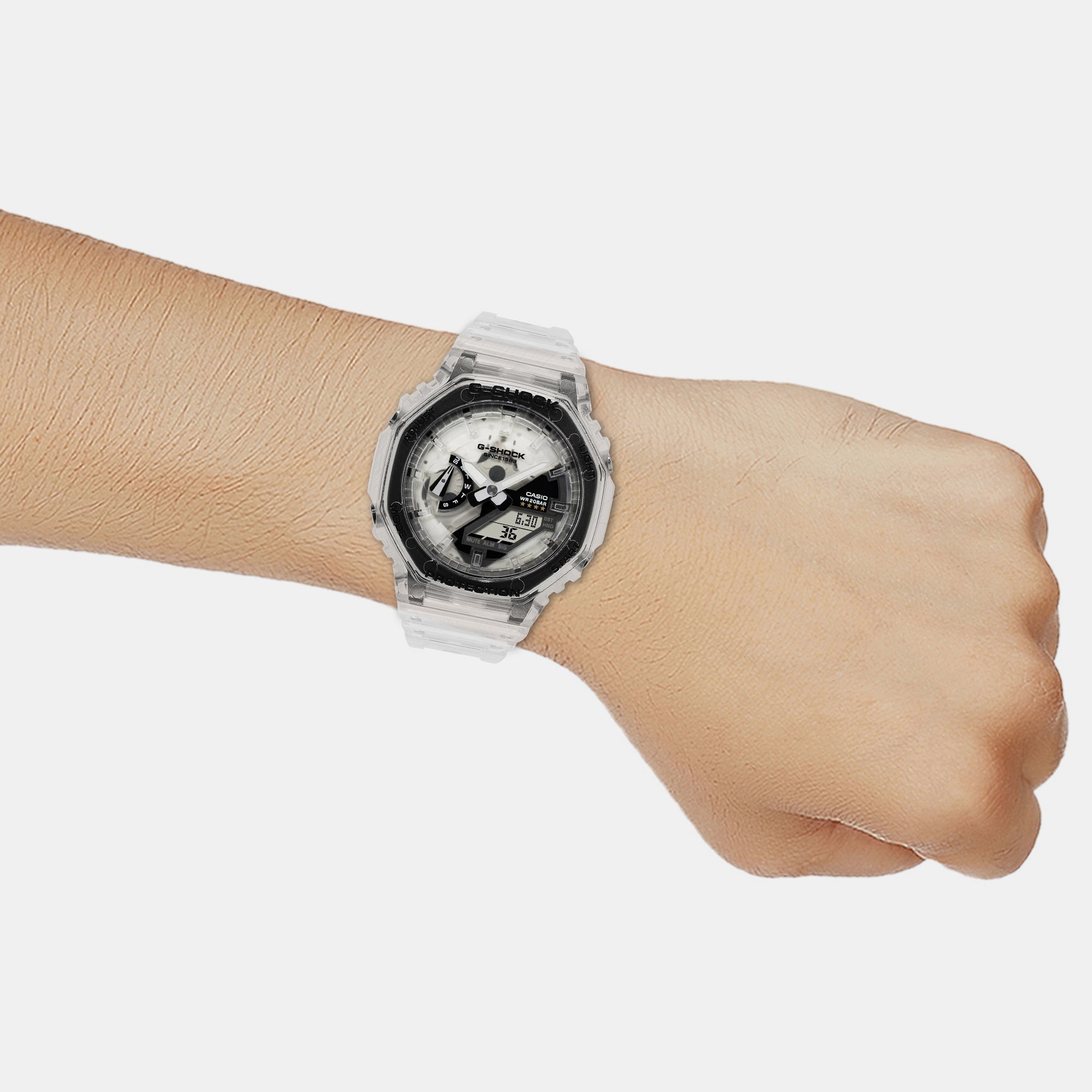 Casio G-Shock Men Quartz White Dial Analog-Digital Resin Watch G1442 - view 7